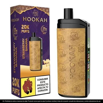 Imagen del producto Fume Hookah Strawberry Banana 2% Nic 20.000 Puffs