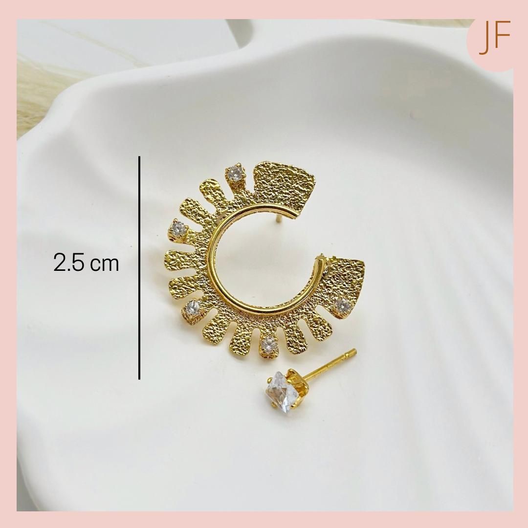 Solitario Bronce Circulo 