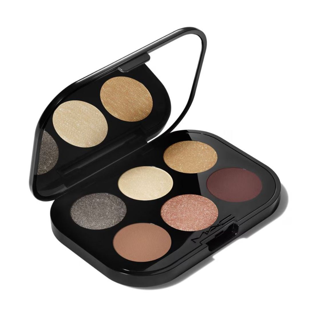 MAC CONNECT IN COLOUR NUDE X6 PALETTE NUDE BOARD