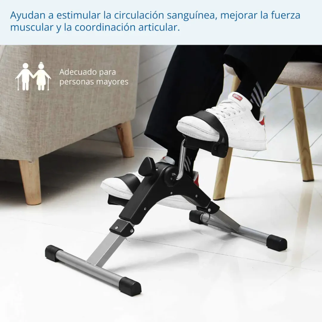 MINI BICICLETA ELIPTICA PLEGABLE ESTATICA FITNESS