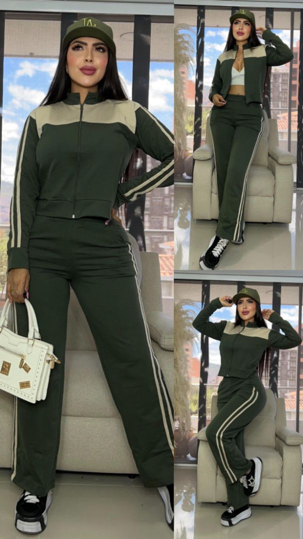 Conjunto manga larga