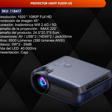 Imagen del producto PROYECTOR HAVIT 