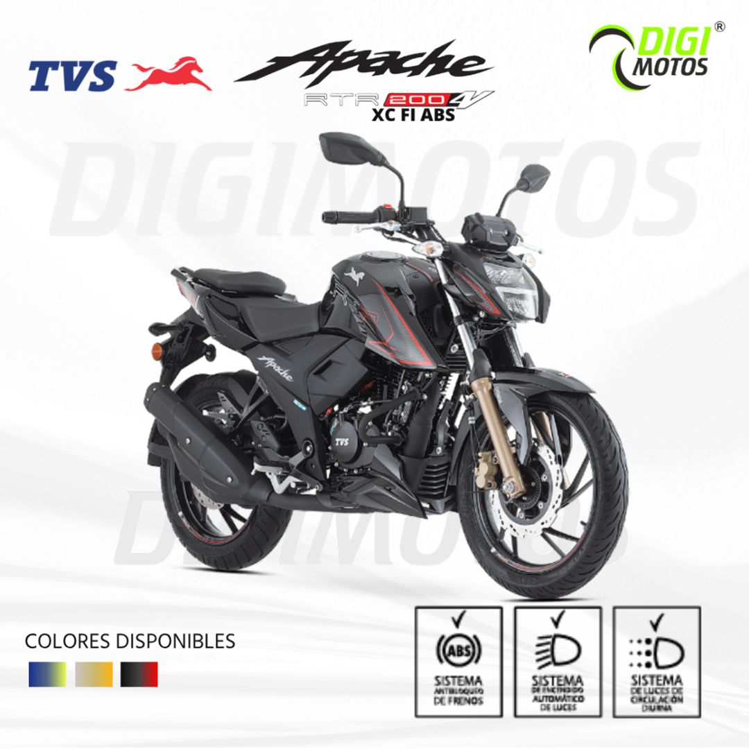 TVS APACHE RTR 200 4V XC FI ABS