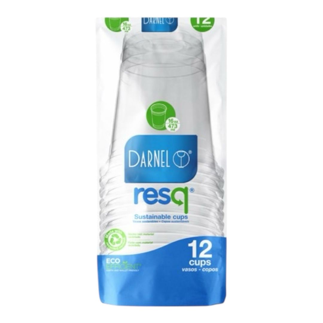       Y. VASO RESQ 16 OZ CRISTAL - PQ X 12 UND 