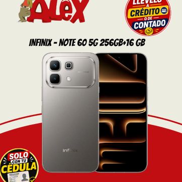 Imagen del producto INFINIX - Note 60 5G 256GB+8GB+(8)