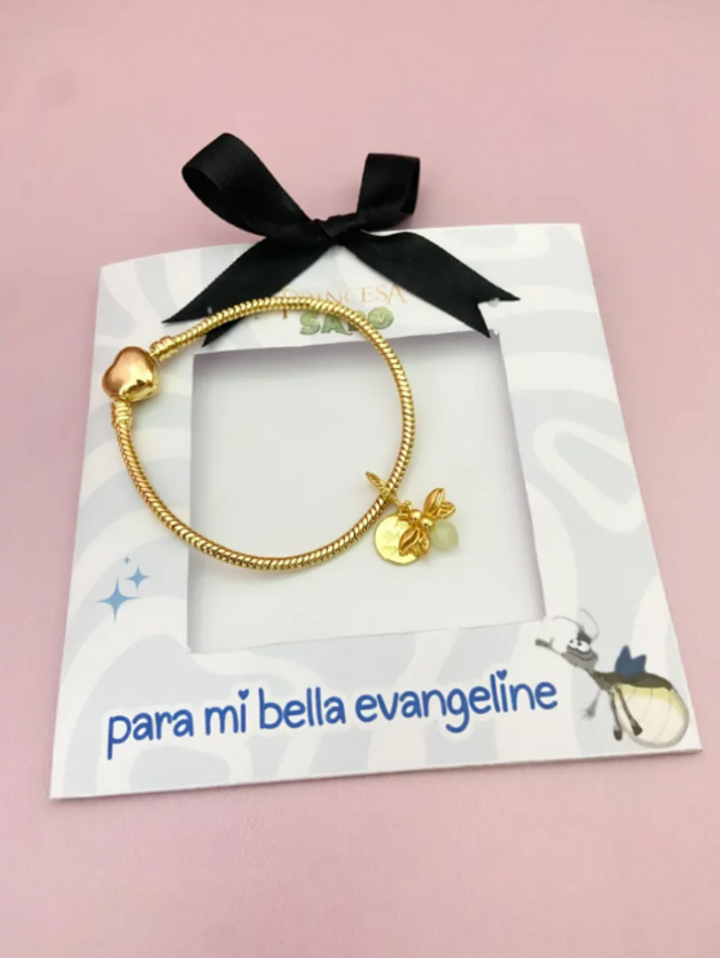 BRAZALETE TIPO PANDORA LUCIERNAGA