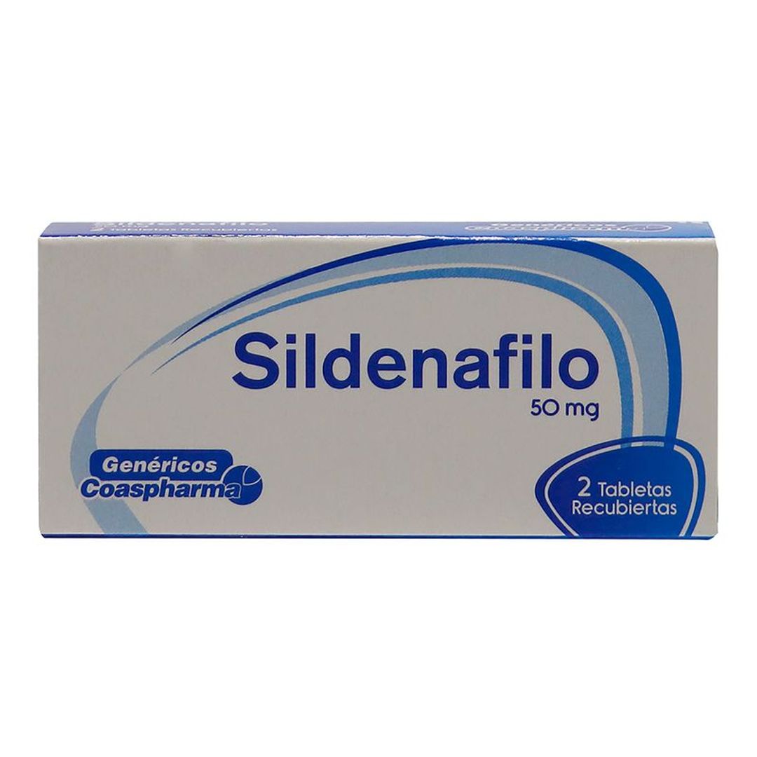 SILDENAFIL 50MG COASPHARMA DIS X 2 TAB