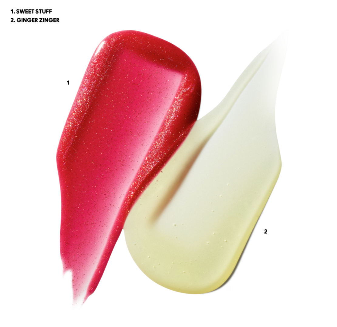 MAC BLOWING AIR KISSES GLOSSY LIPS DUO