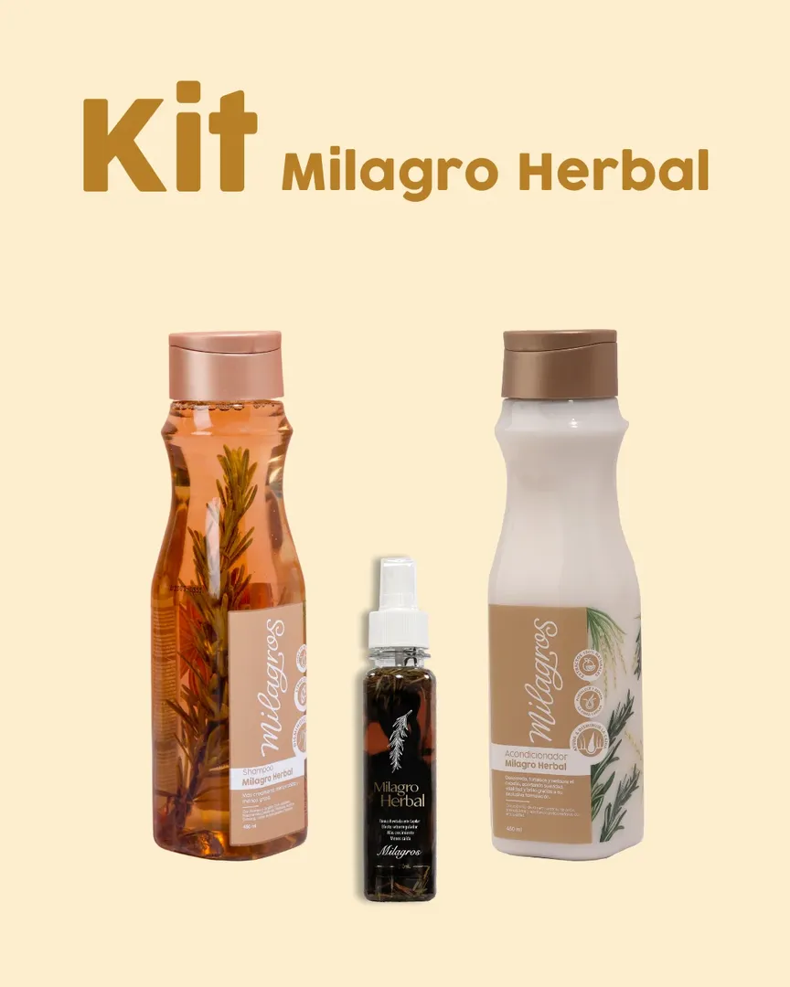 Kit Milagro Herbal