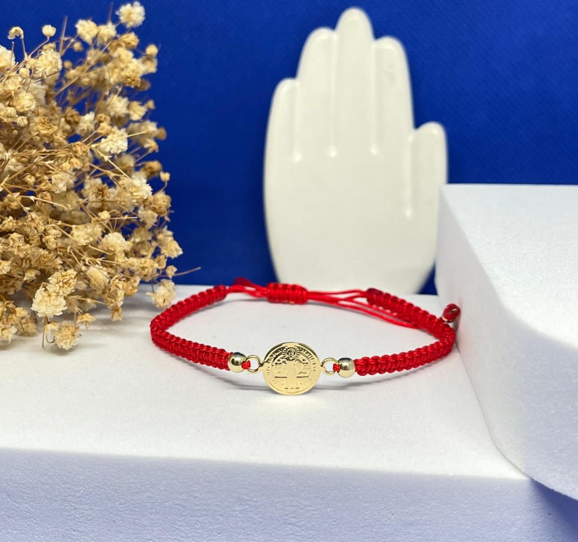 Pulsera san benito pequeño balin 4mm liso