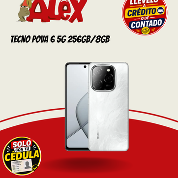 Imagen del producto Tecno Pova 6 5G 256GB/8GB