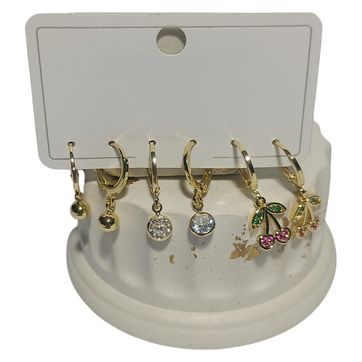 Tríos de aretes - imagen 1