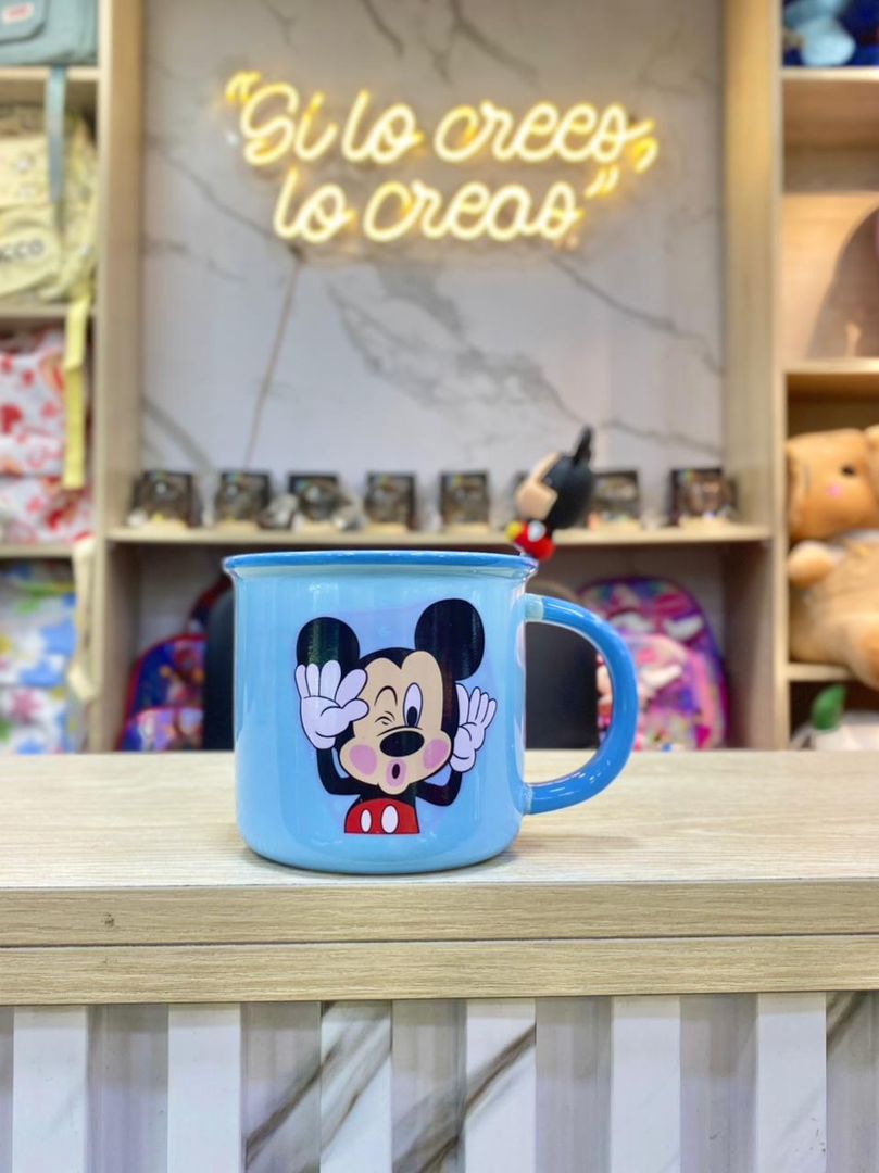 MUG MINNIE CUCHARA