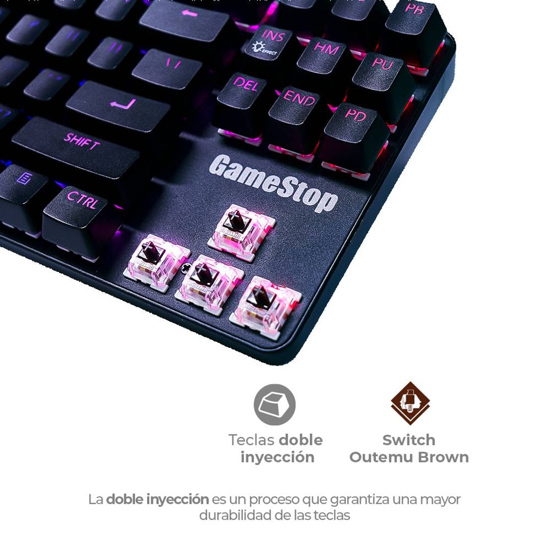 Teclado Gamer Mecánico GameStop