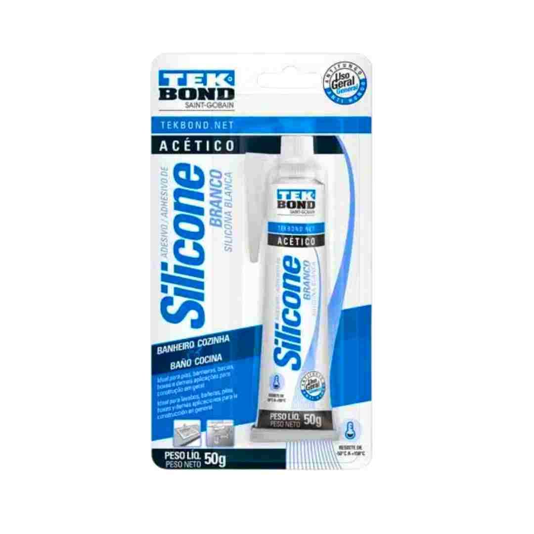 SILICONA TEKBOND BLANCA 50GRS