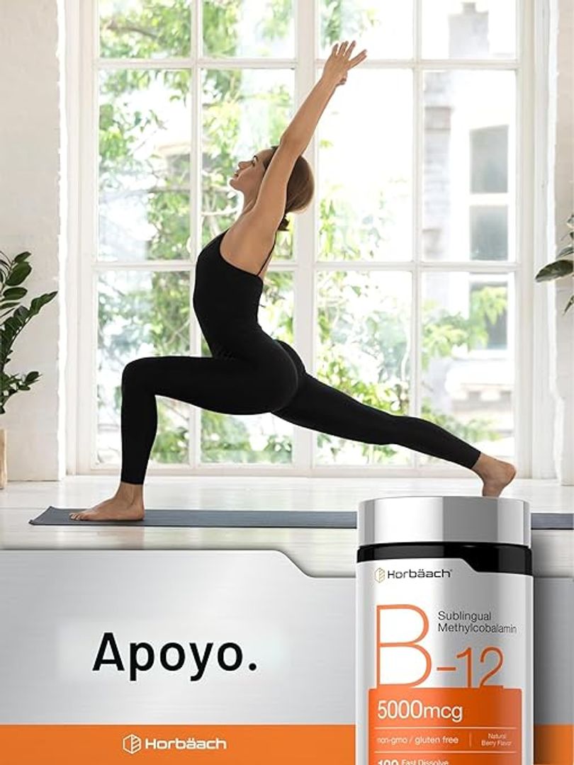 Vitamina B12 de 5000 mcg 120 tab Horbäach