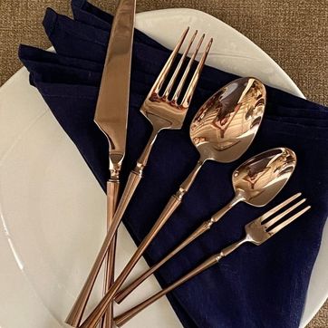 Juego de Cubiertos (5 pzs.) Rose Gold - imagen 1