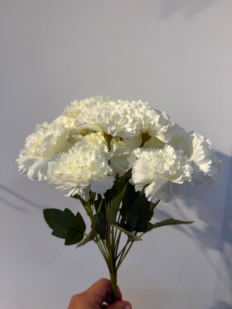CLAVEL X 18 BLANCO