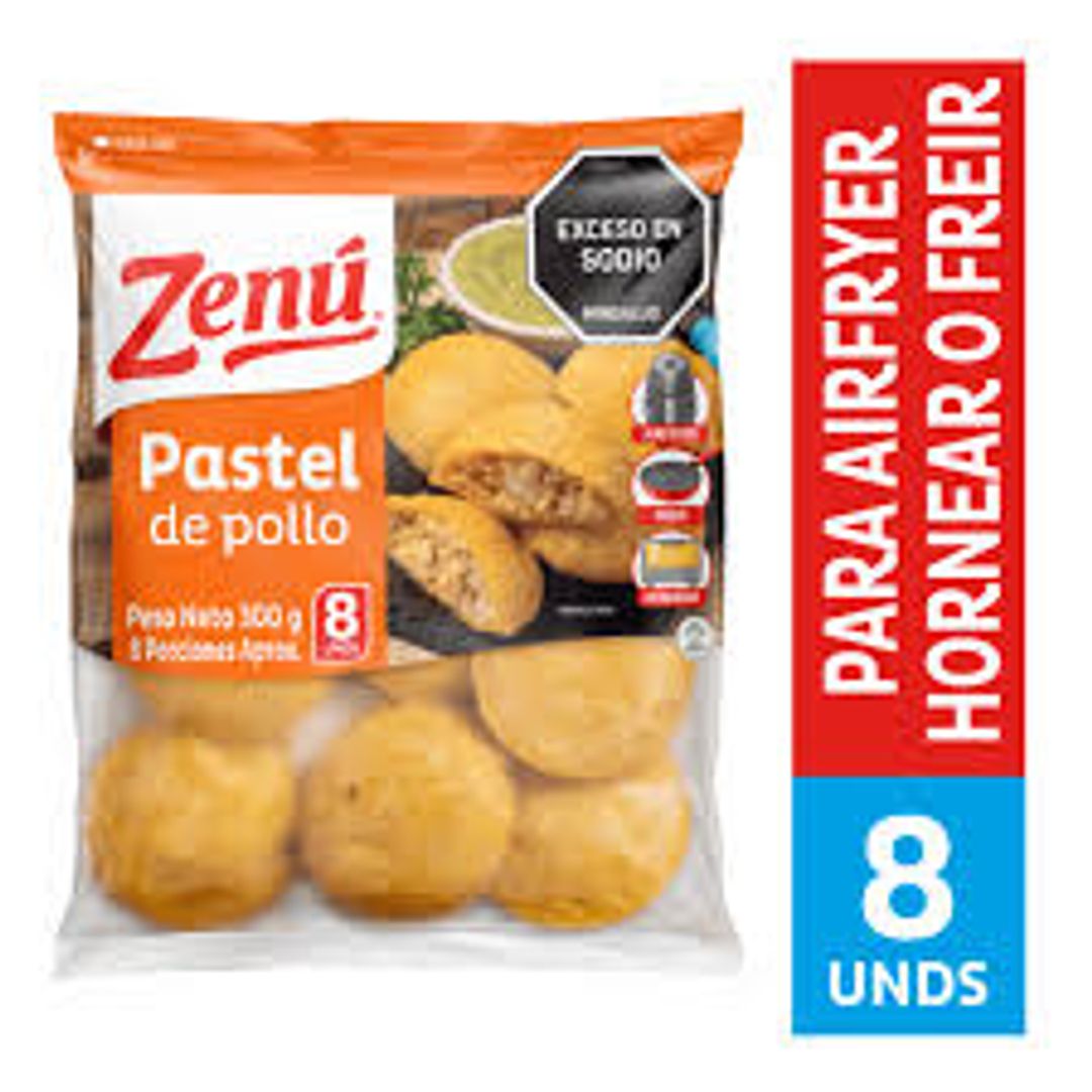 PASTEL POLLO ZENU*300G