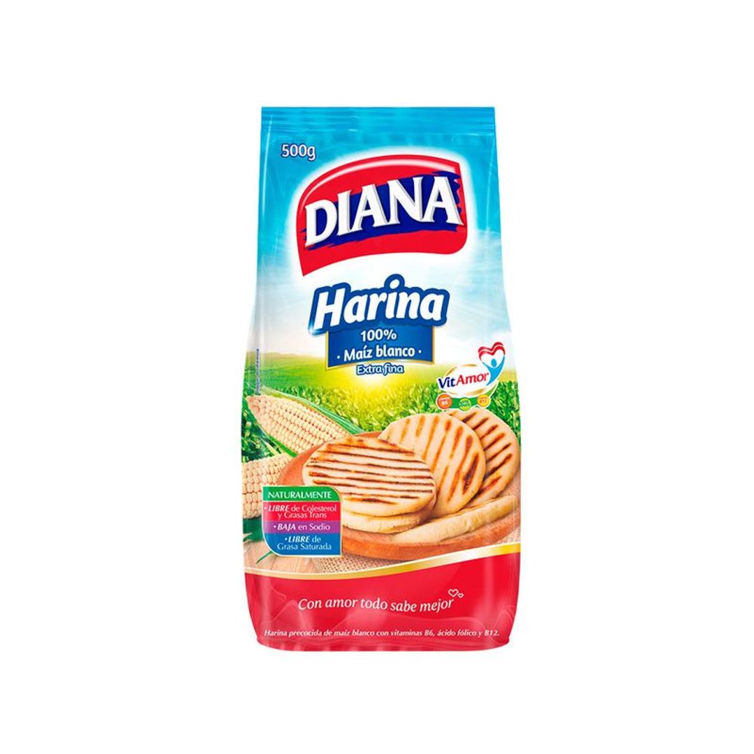 HARINA MAIZ BLANCA DIANA*500G