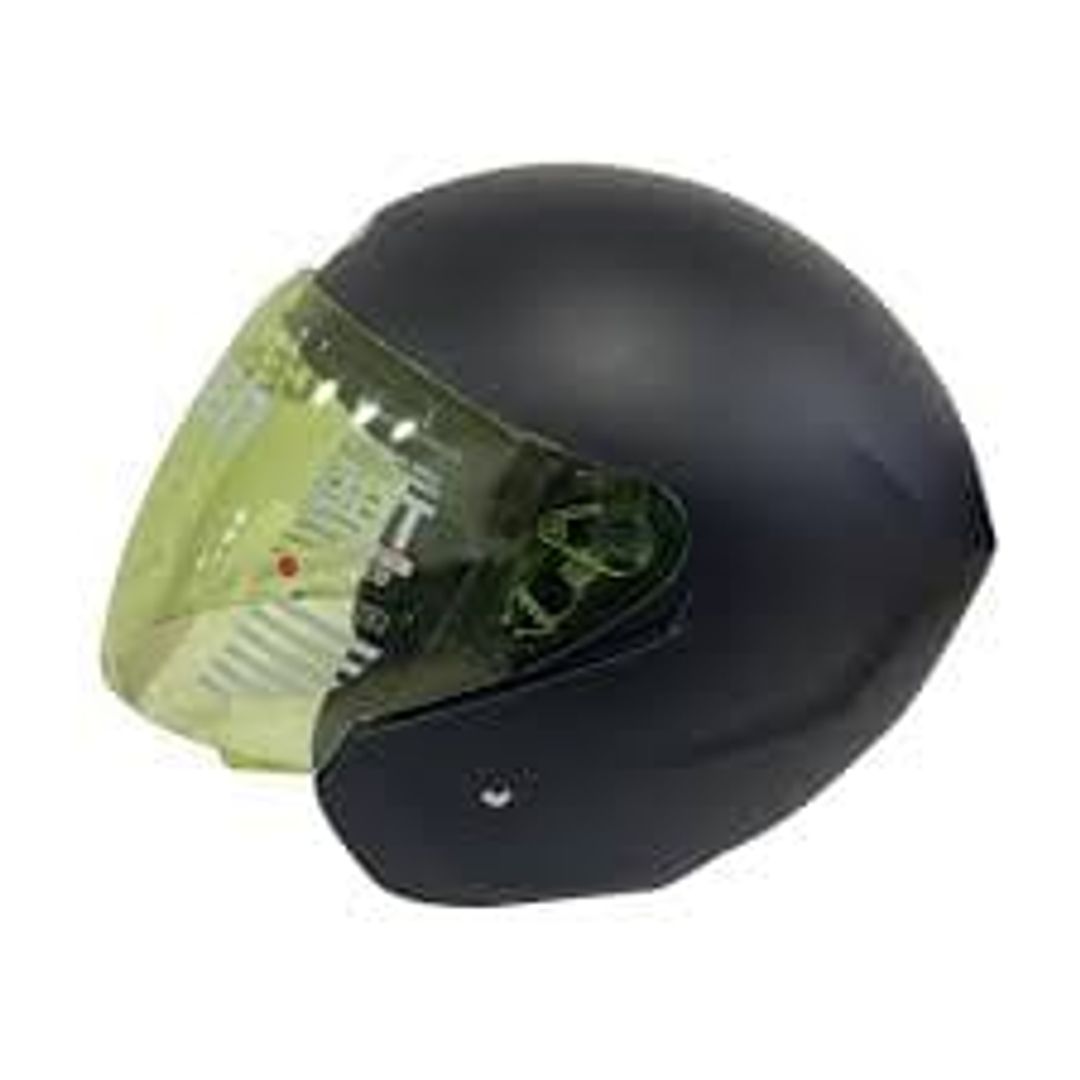 CASCO TECH   T- 10  VISOR VERDE
