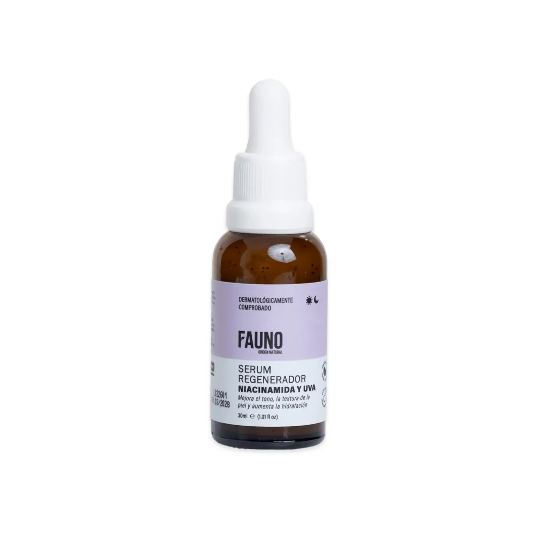 SERUM NIACINAMIDA Y UVA 30ML FAUNO 
