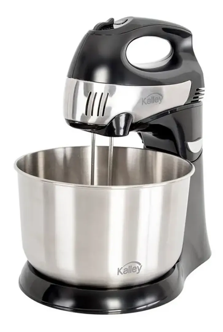 Batidora Mesa Kalley K-mbme300 Color Negro/Plateado