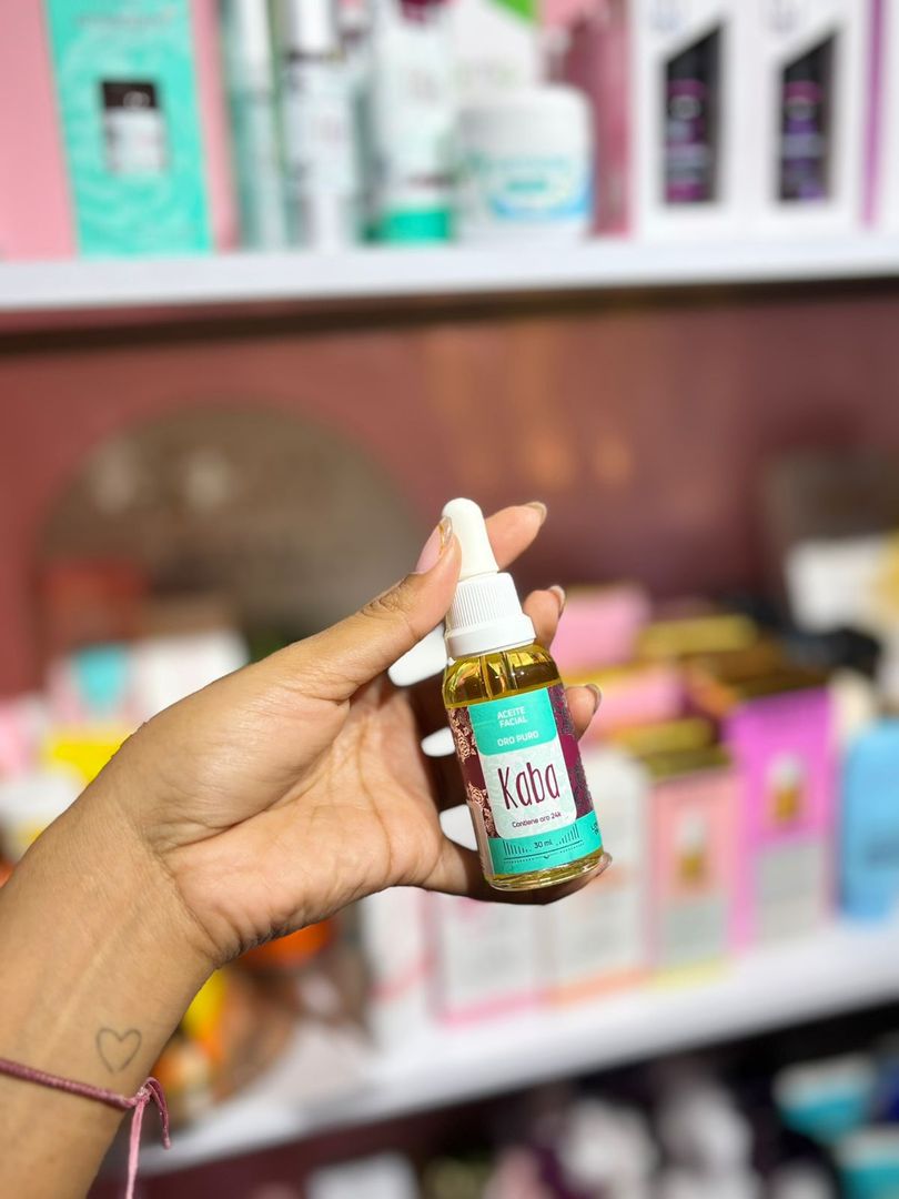 Aceite Facial de Oro 24 K Kaba 30 ML