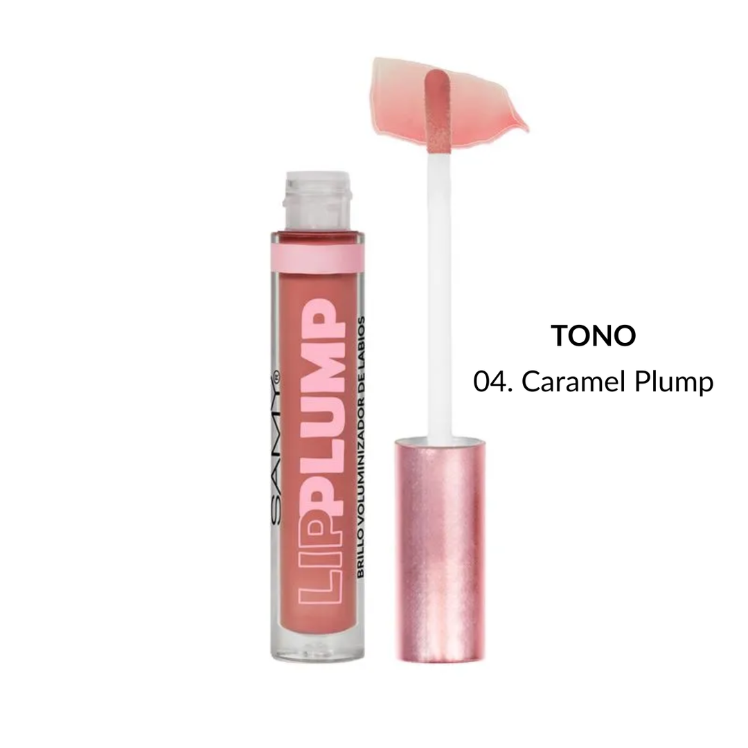 BRILLO VOLUMINIZADOR DE LABIOS SAMY # 01. PINKY PLUMP