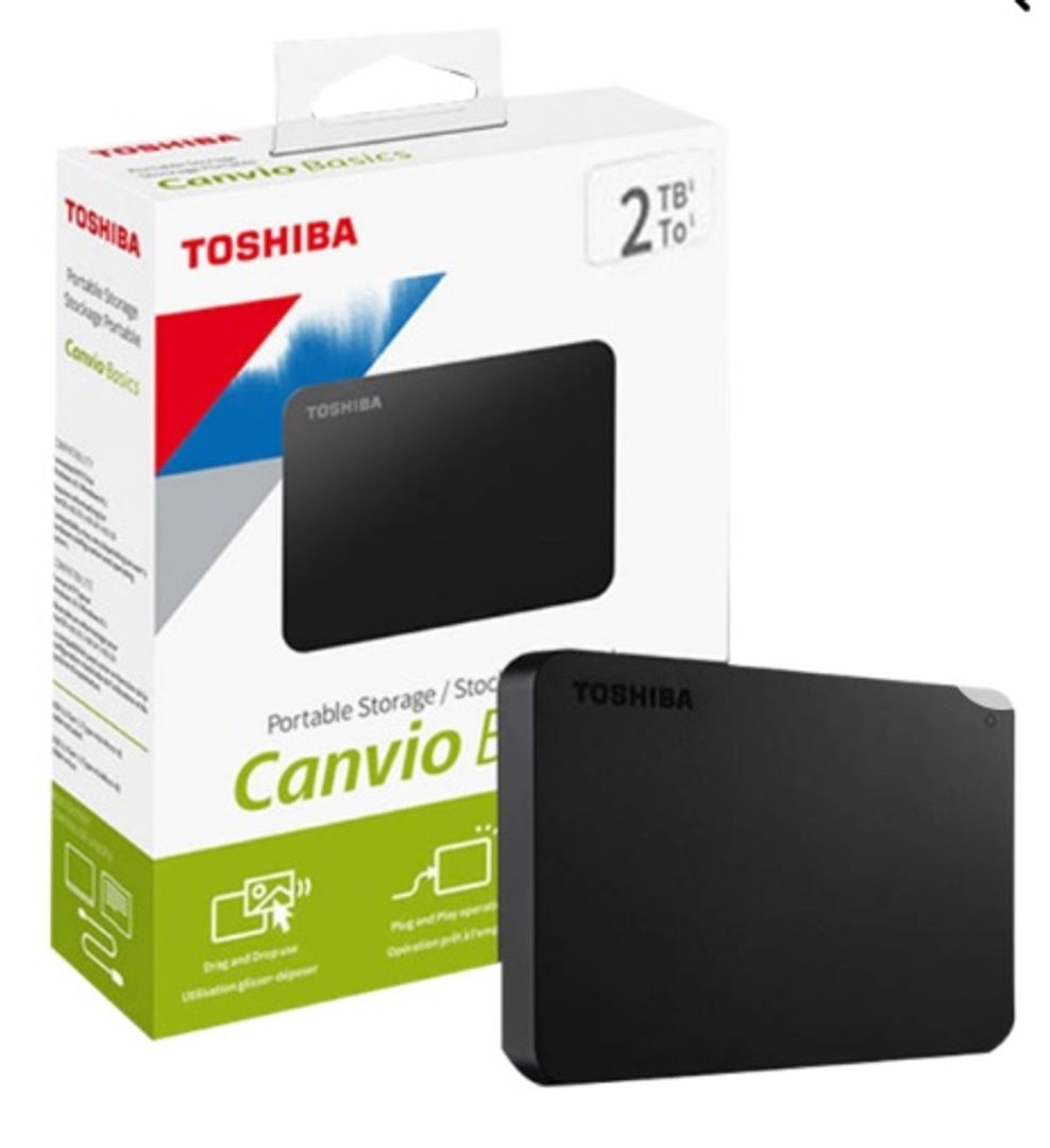 Disco Duro Externo Toshiba 2TB