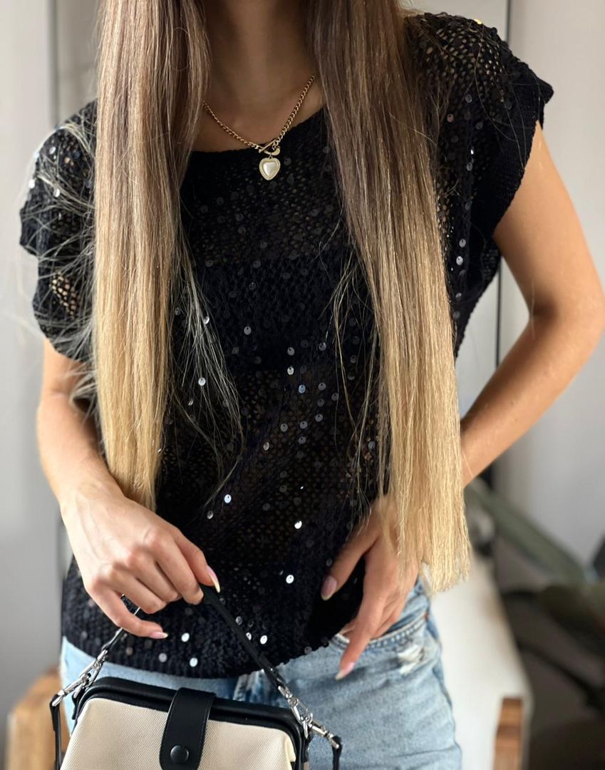 BLUSA LENTEJUELAS