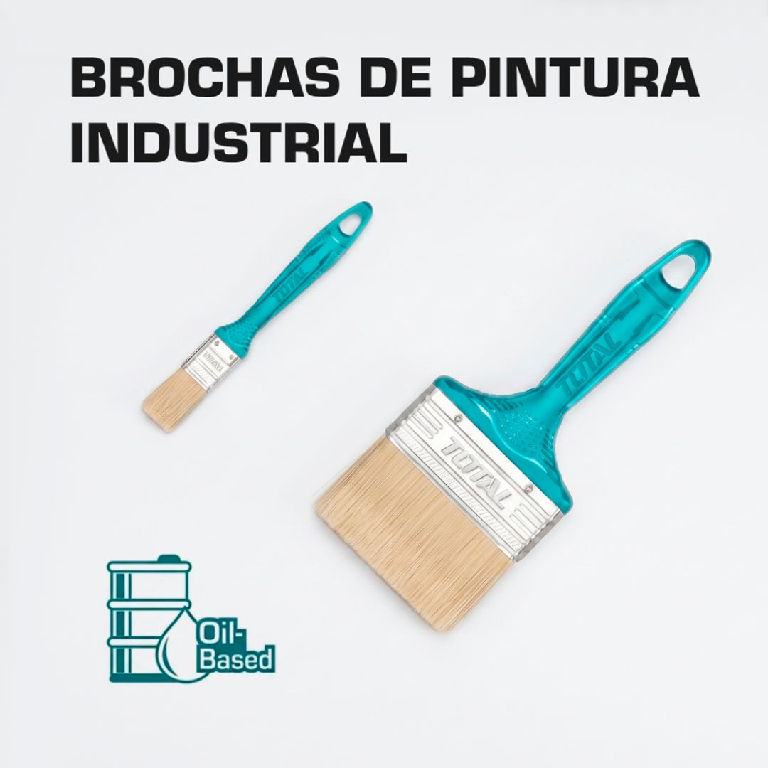 BROCHAS DE PINTURA INDUSTRIAL ANCHO 4" / 100MM