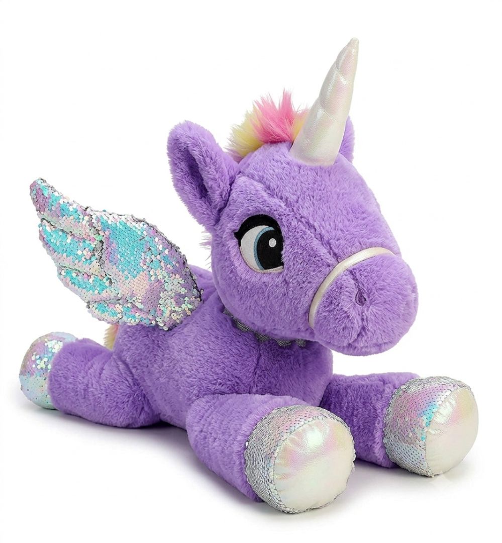 Unicornio morado