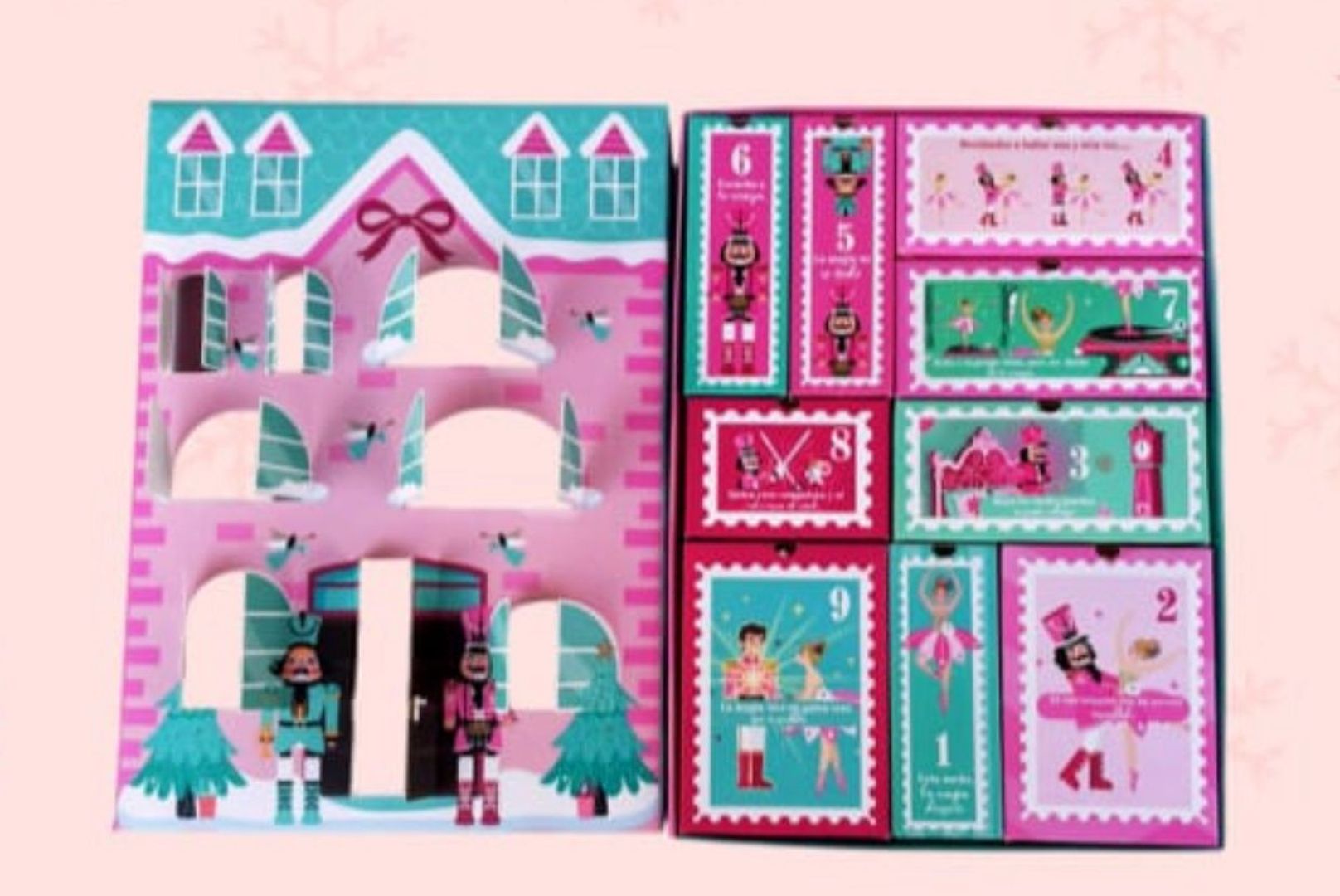 Caja VACÍA Calendario Adviento Cascanueces