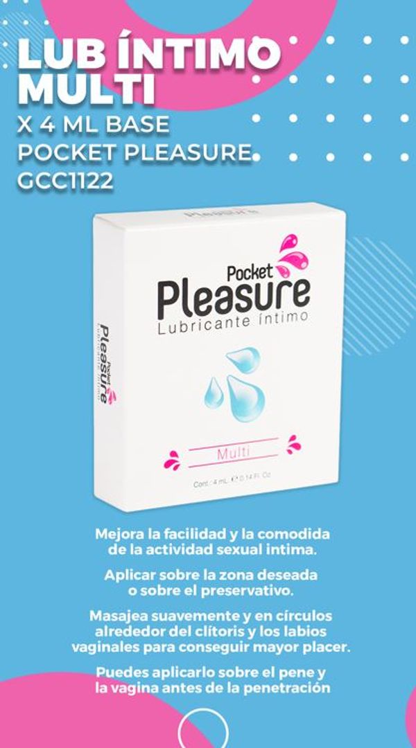 MULTIORGASMO POCKET PLEASURE 4 ML 