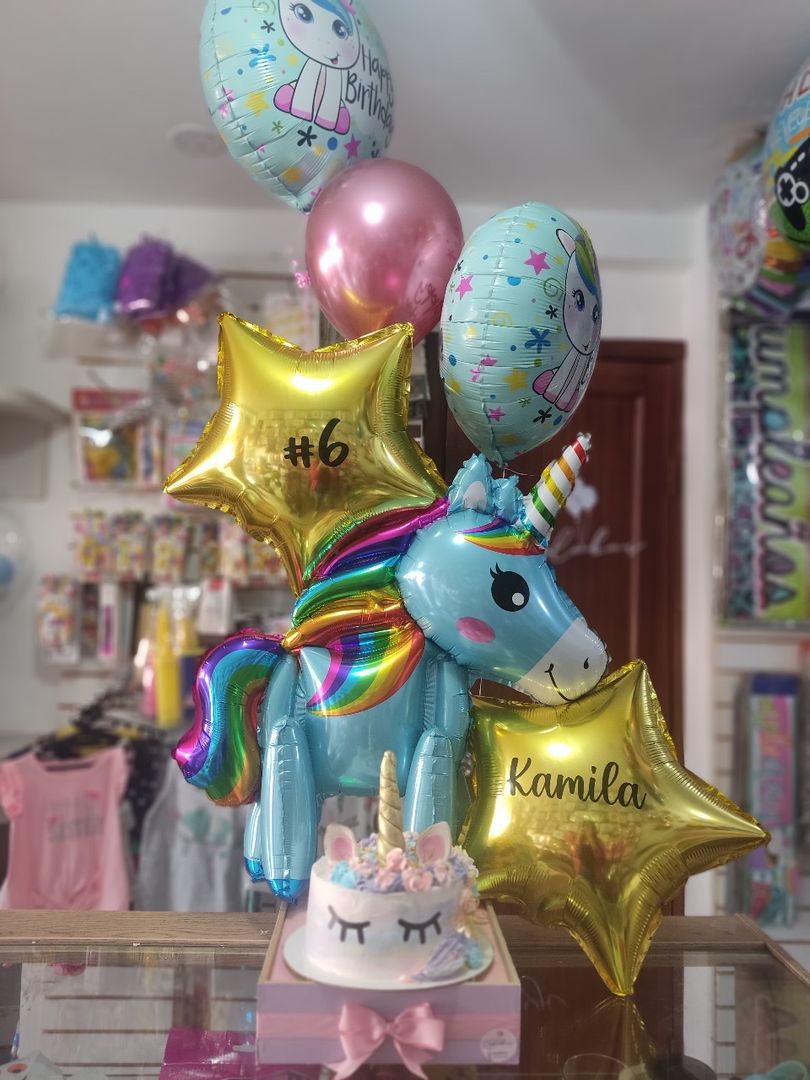 Torta en caja decorada 