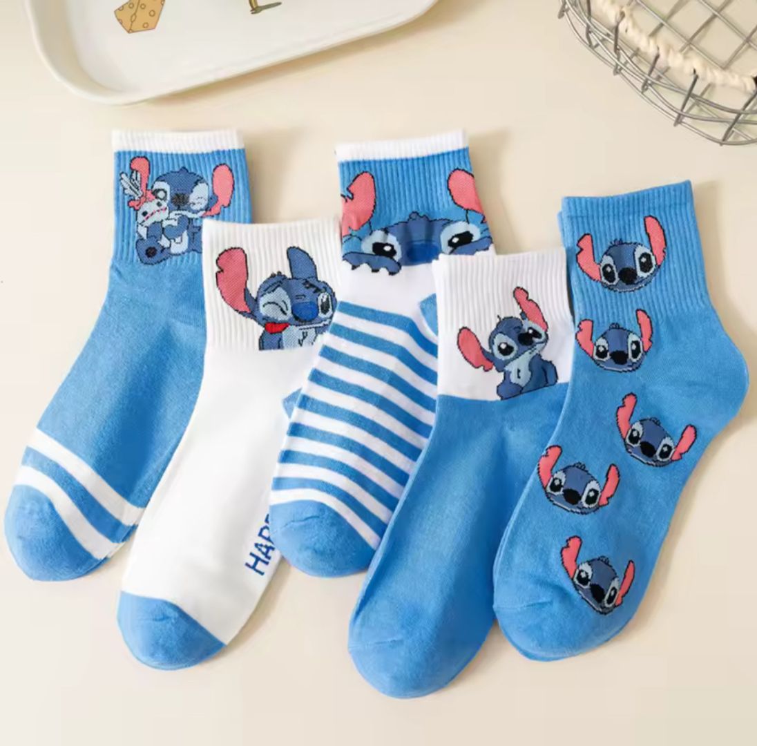 Medias 3/4tos Stitch 