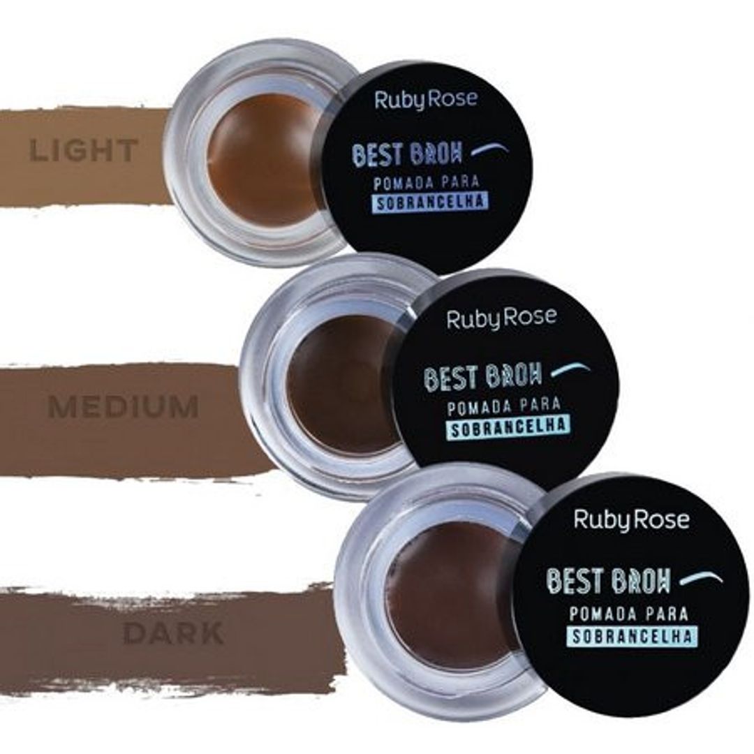 POMADA LIGERA PARA CEJAS BEST BROW RUBY ROSE