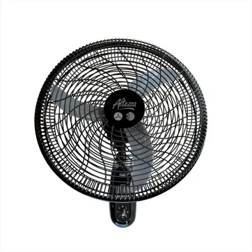 VENTILADOR ALTEZZA DE PARED BASIC NEGRO BUJES - imagen 1