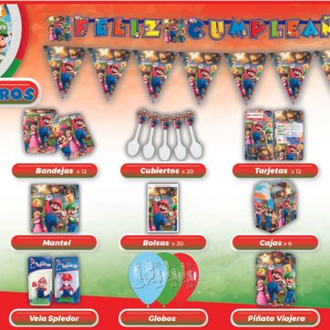 Imagen del producto DECORACIÓN DE MARIO BROS