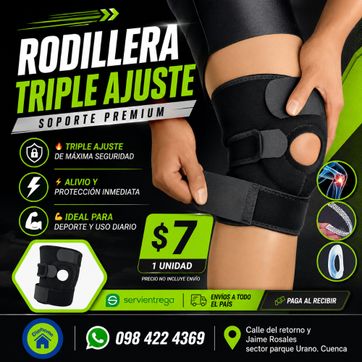 Imagen del producto Rodillera Triple Ajuste 