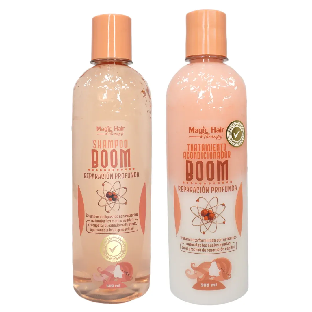 Kit Reparación Boom Shampoo y Acondicionador