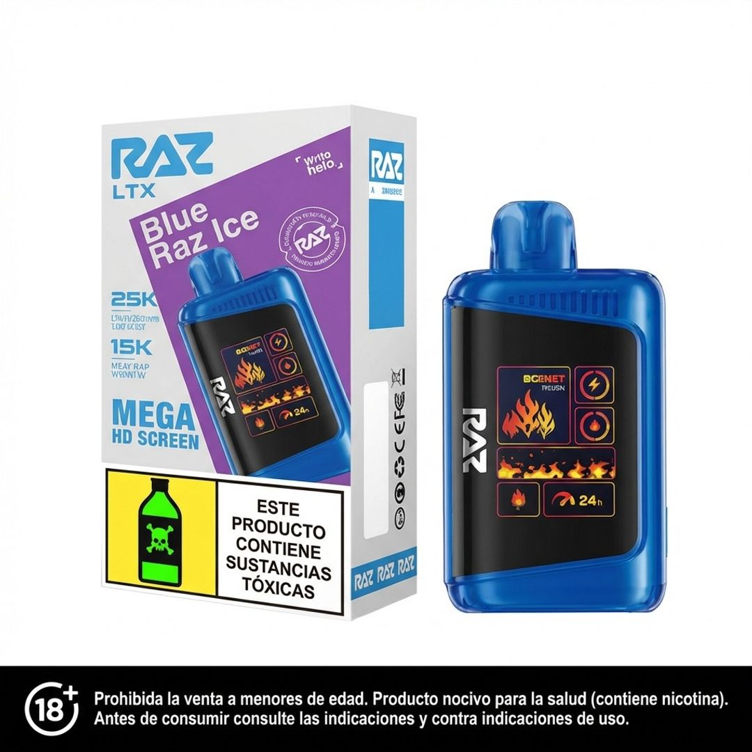 Raz Blue Raz Ice 25.000 Puffs