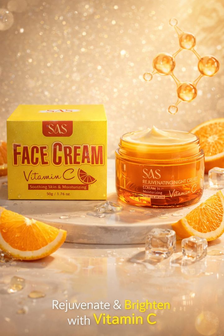 Crema Facial de vitamina c SAS 	 SAH082