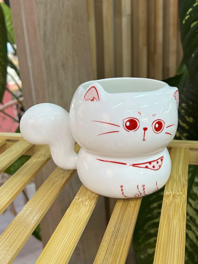 Mug gato chino 