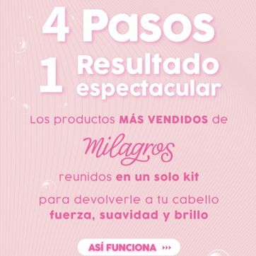  Kit Reconstrucción Instantanea SOS reparacion capilar milagros  - imagen 3