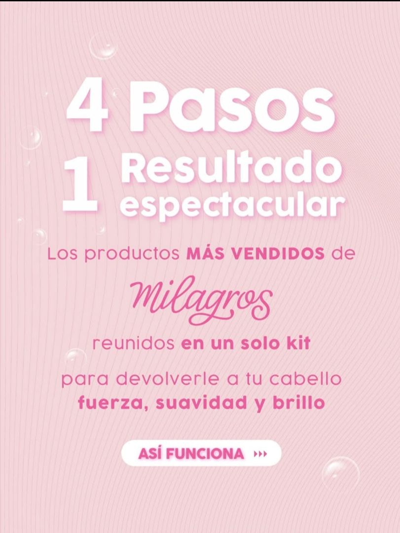  Kit Reconstrucción Instantanea SOS reparacion capilar milagros 