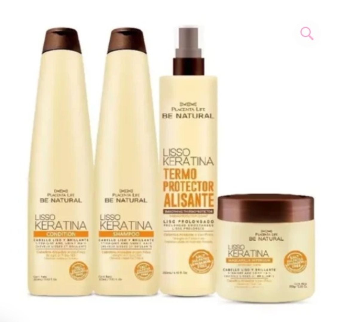 Kit Lisso Keratina – Be natura