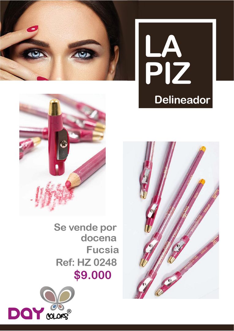 HZ0248 Lapiz Delineador Fucsia