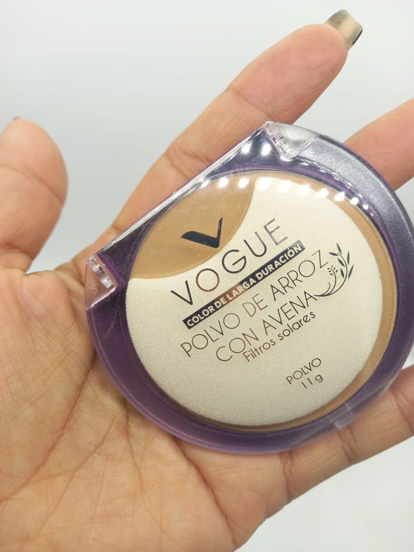 polvo compacto vogue de arroz 
